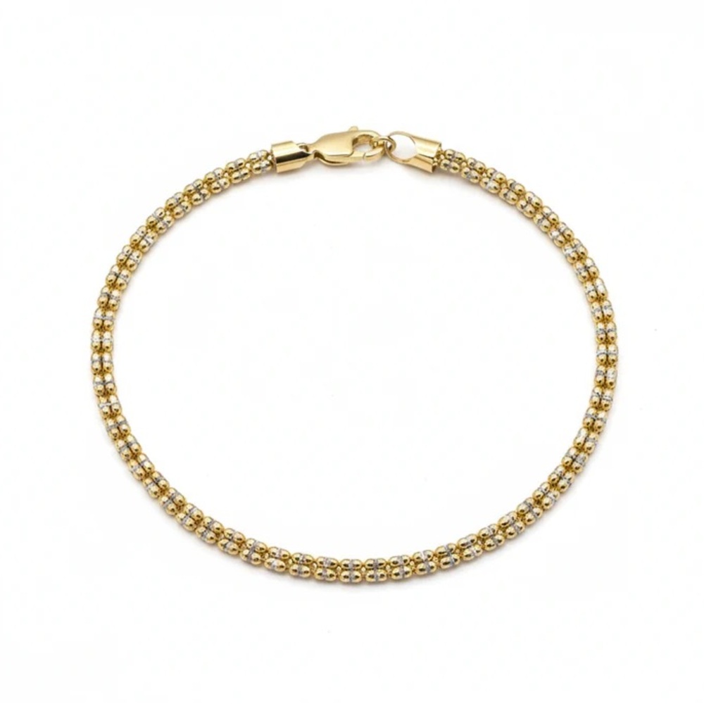 18K Gold Moon Ice Bracelet | Bellamare Jewelry
